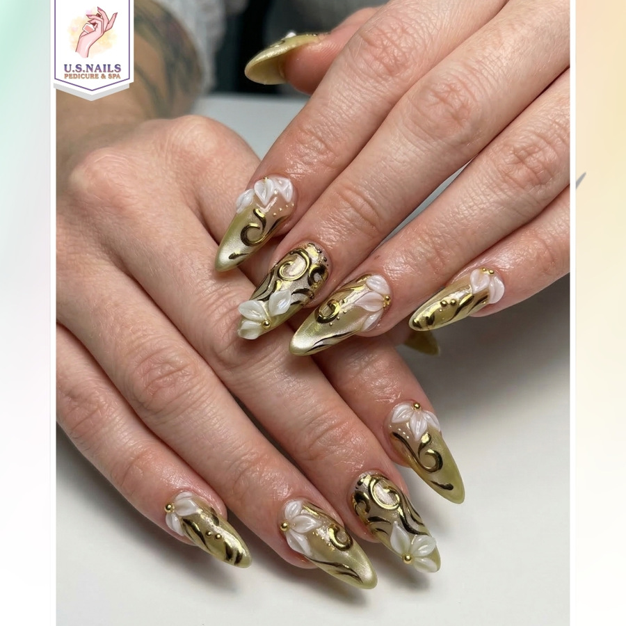US Nails & Spa Pedicure